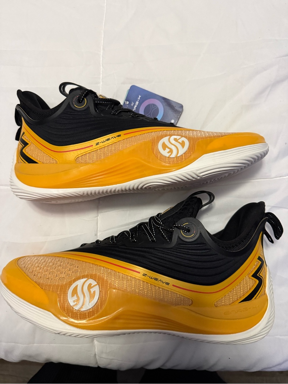 Aaron Gordon Zen 4 Men's Black and Yellow Z-Wave Athletic Shoes